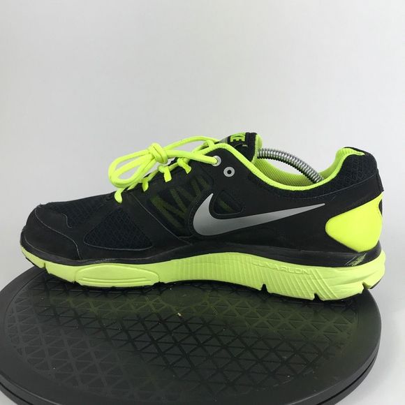 Nike Lunarlon Lunar Forever 2 Black/Volt Running Shoes 554905-002 Men’s Size 12 - Picture 9 of 12